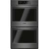 Bosch 800 Series Double Wall Oven 30'' Black Stainless Steel Hbl8642uc
